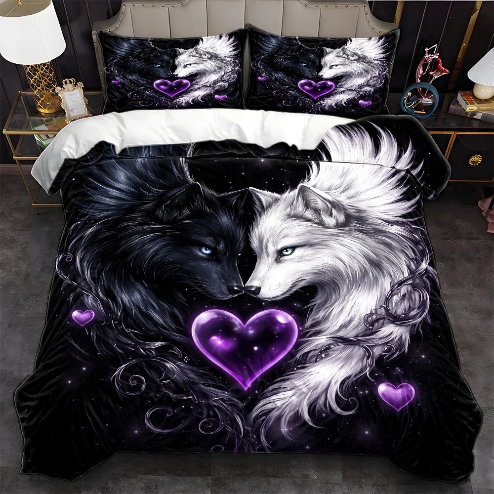 Duvet Cover Sets With Zipper - Ensemble de housse de couette 3