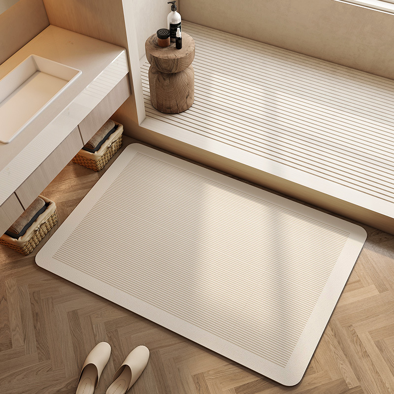 Quick Dry Diatomite Bath Mat - Tapis de bain en diatomite super