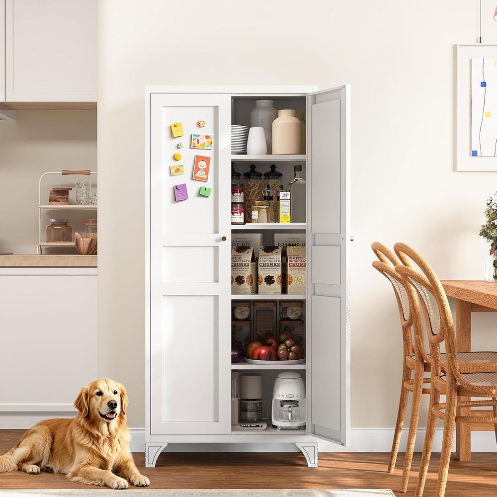 Kitchen - Armoire de rangement en métal avec
