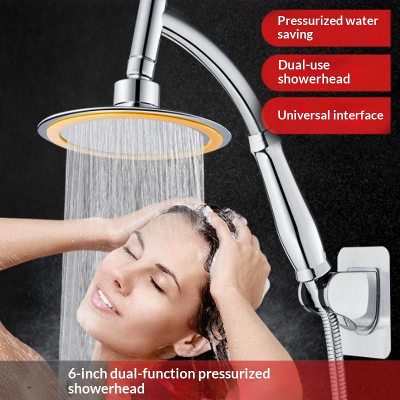 High Pressure Shower Head Handheld - Pommeau de douche à main rond