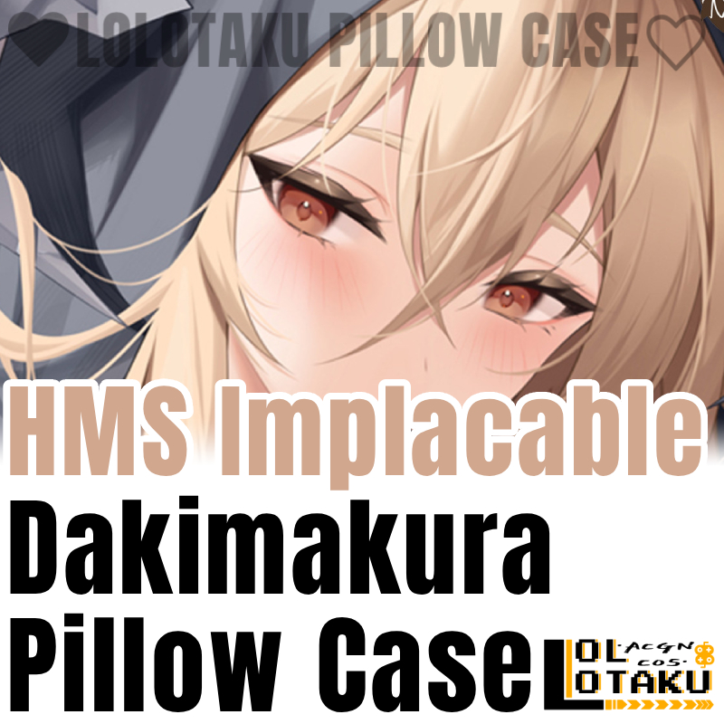 Bedding - Housse de coussin Dakimakura HMS Implacable