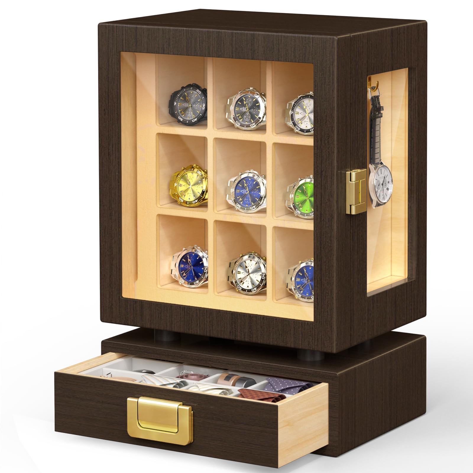 Storage & Organization - Boîte de rangement pour montres en