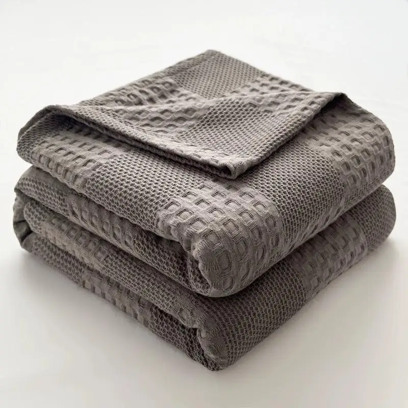 Muslin Cotton Bedspread - WASART – couverture d'été en coton