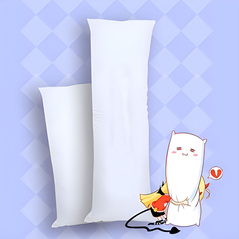 Anti Snore Contour Pillow - Oreiller long intérieur en coton câlin