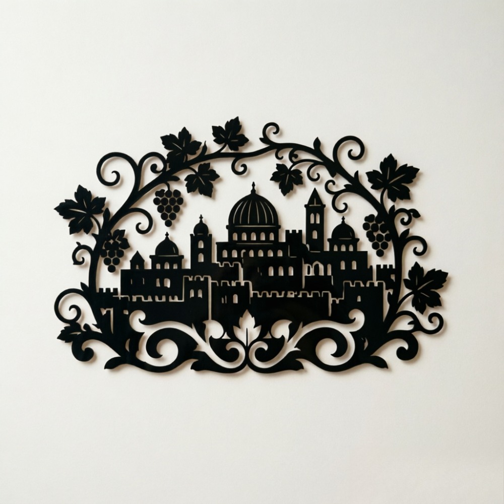 Home Decor - CIFBUY Décoration murale en fer représentant