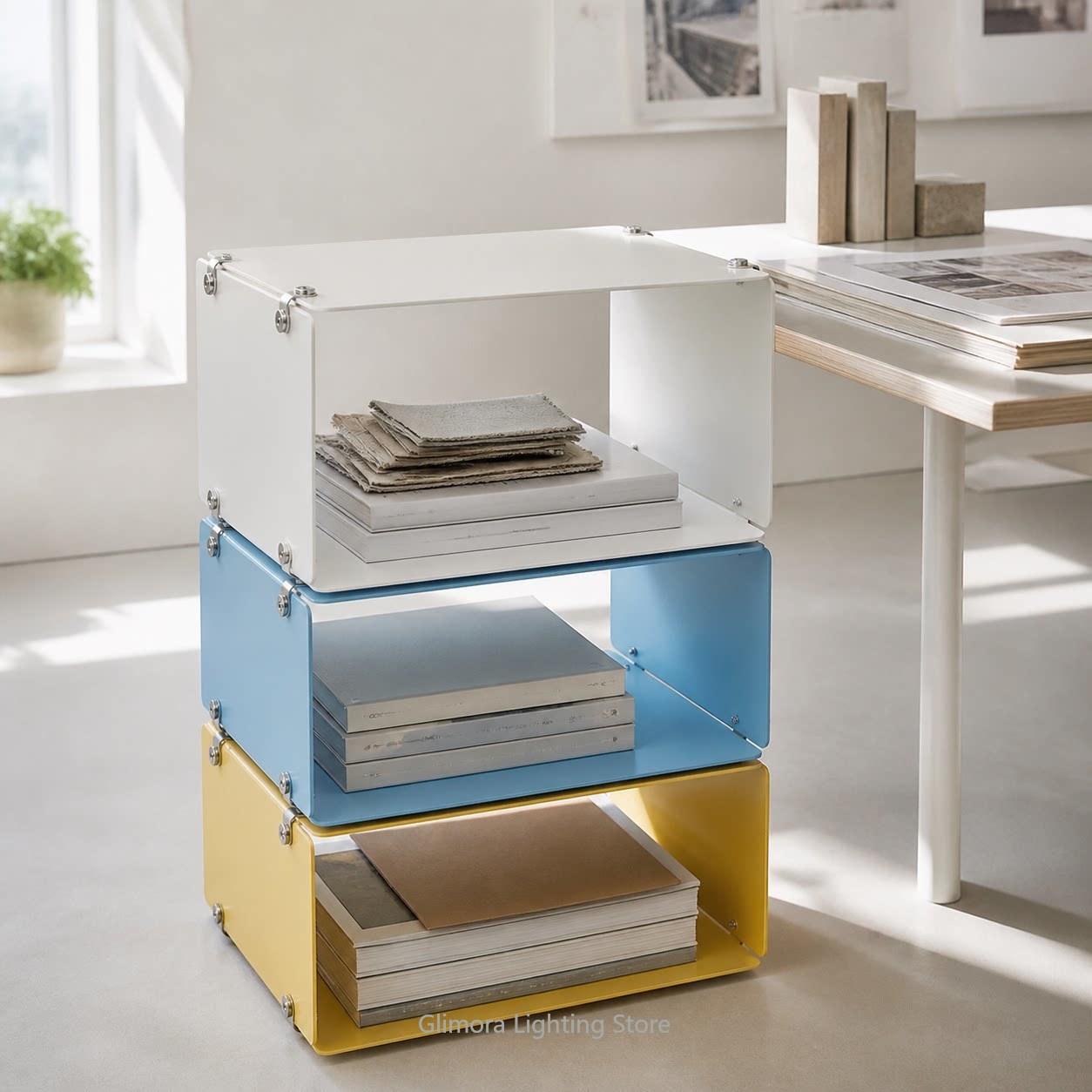 Storage & Organization - Armoire de rangement modulaire magnétique en