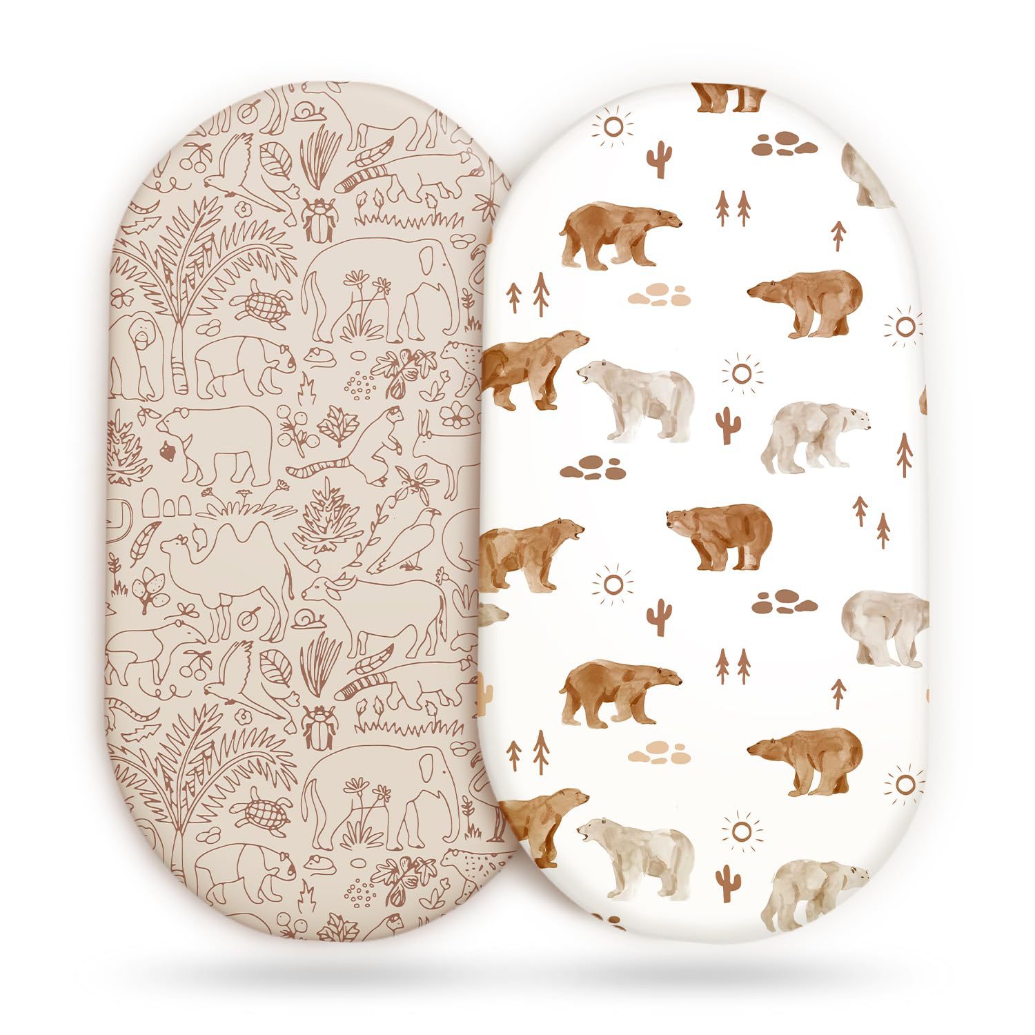 Muslin Cotton Bedspread - Drap de couffin en mousseline pour