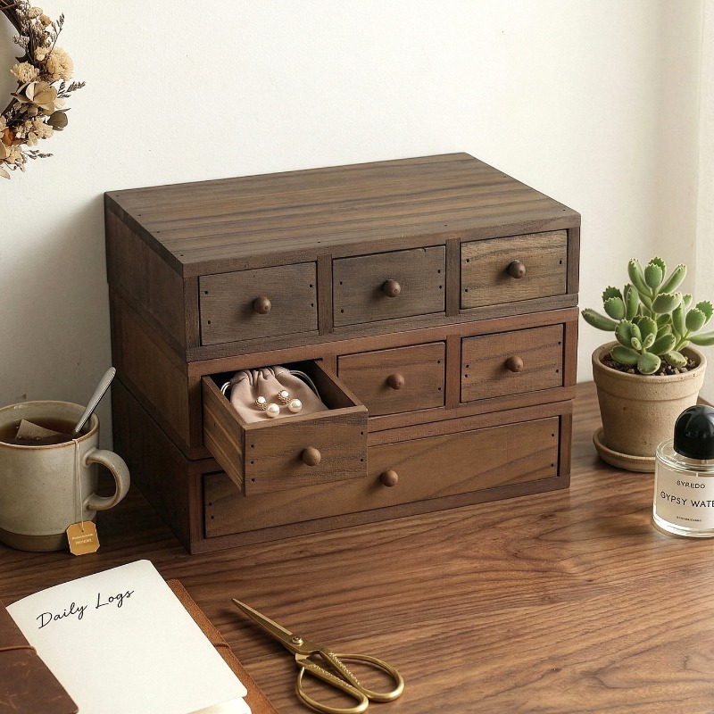 Storage & Organization - Boîte de rangement de bureau en