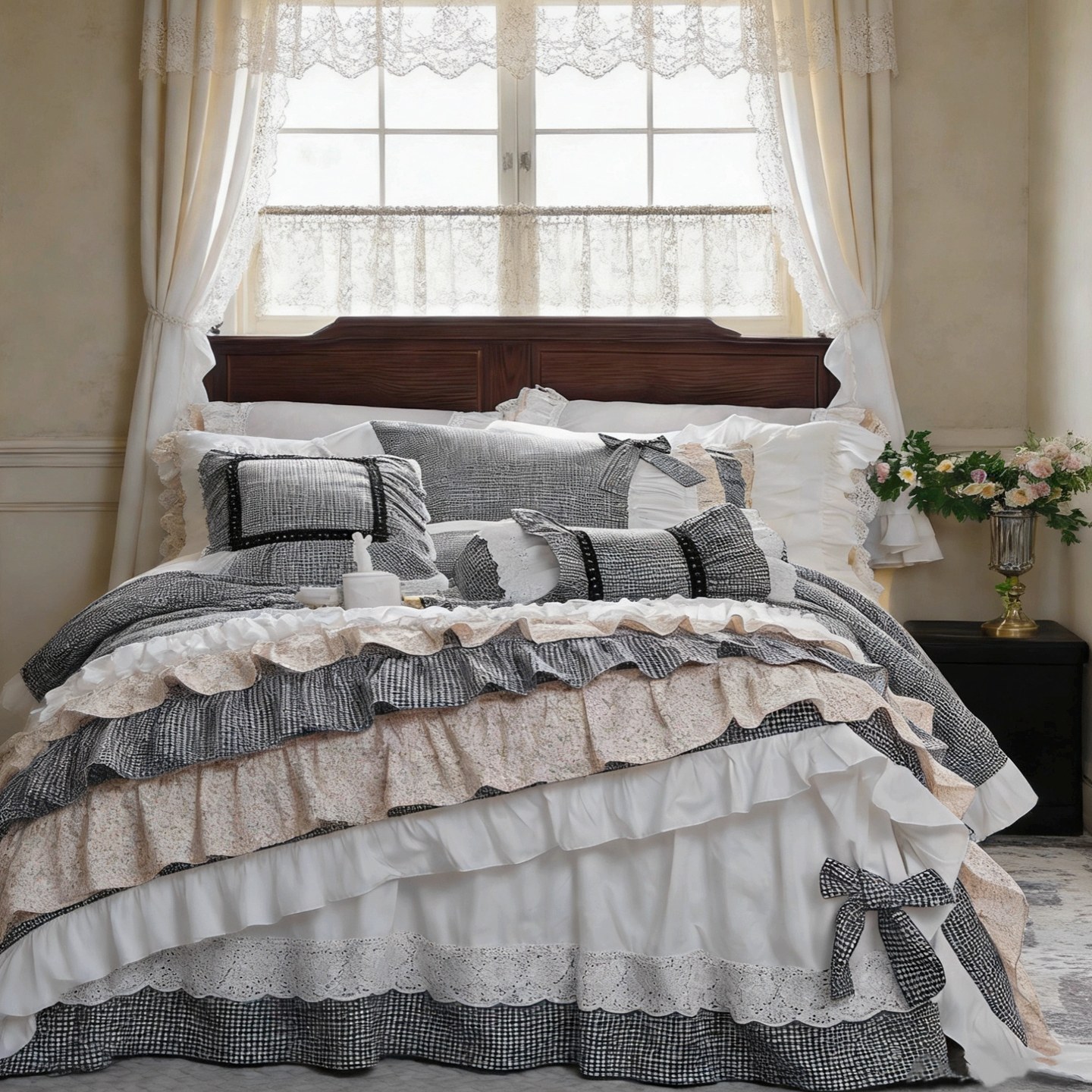 Aesthetic Floral Duvet Cover - Parure de lit Country Cottagecore Esthétique