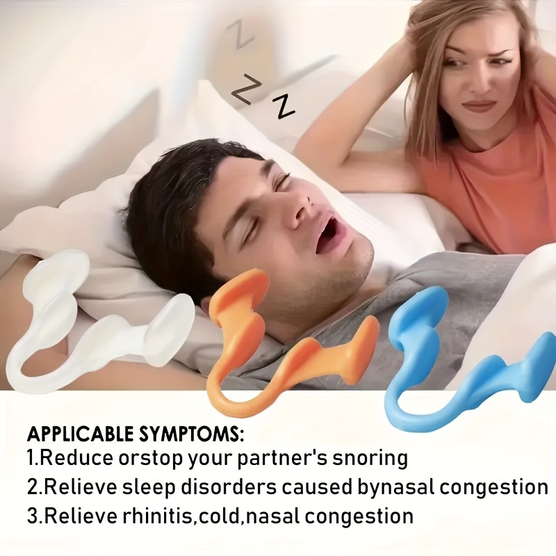Anti Snore Contour Pillow - Les extenseurs nasaux en Silicone pour