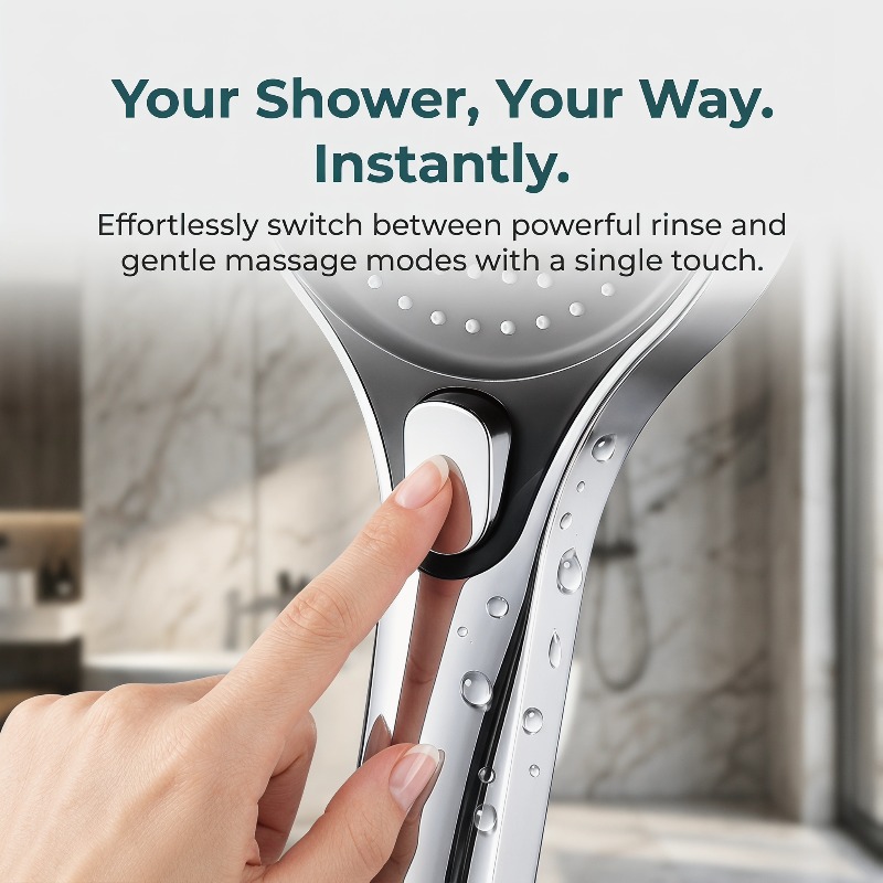 Ensemble de douche à main haut - High Pressure Shower Head Handheld avis et prix