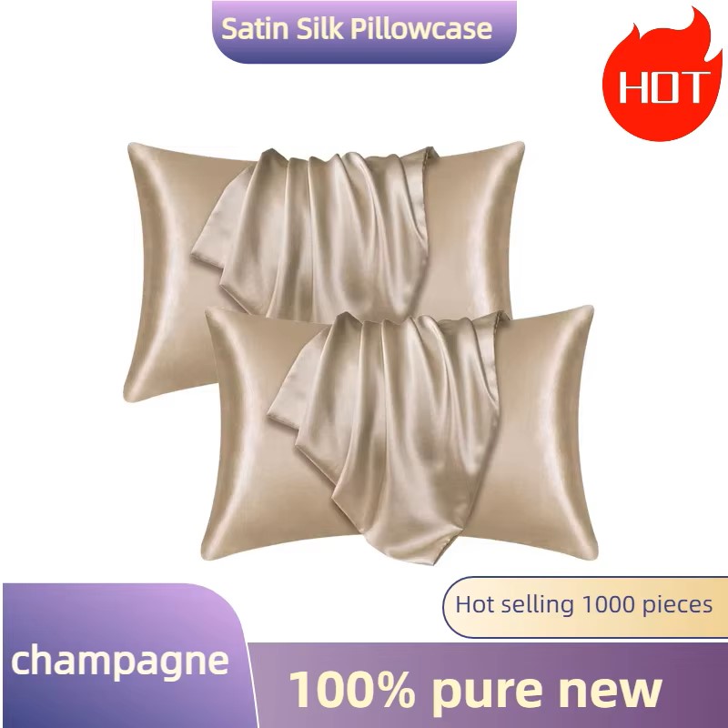 Taie d'oreiller en satin de so - Satin Silk Pillowcase Hair Skin avis et prix