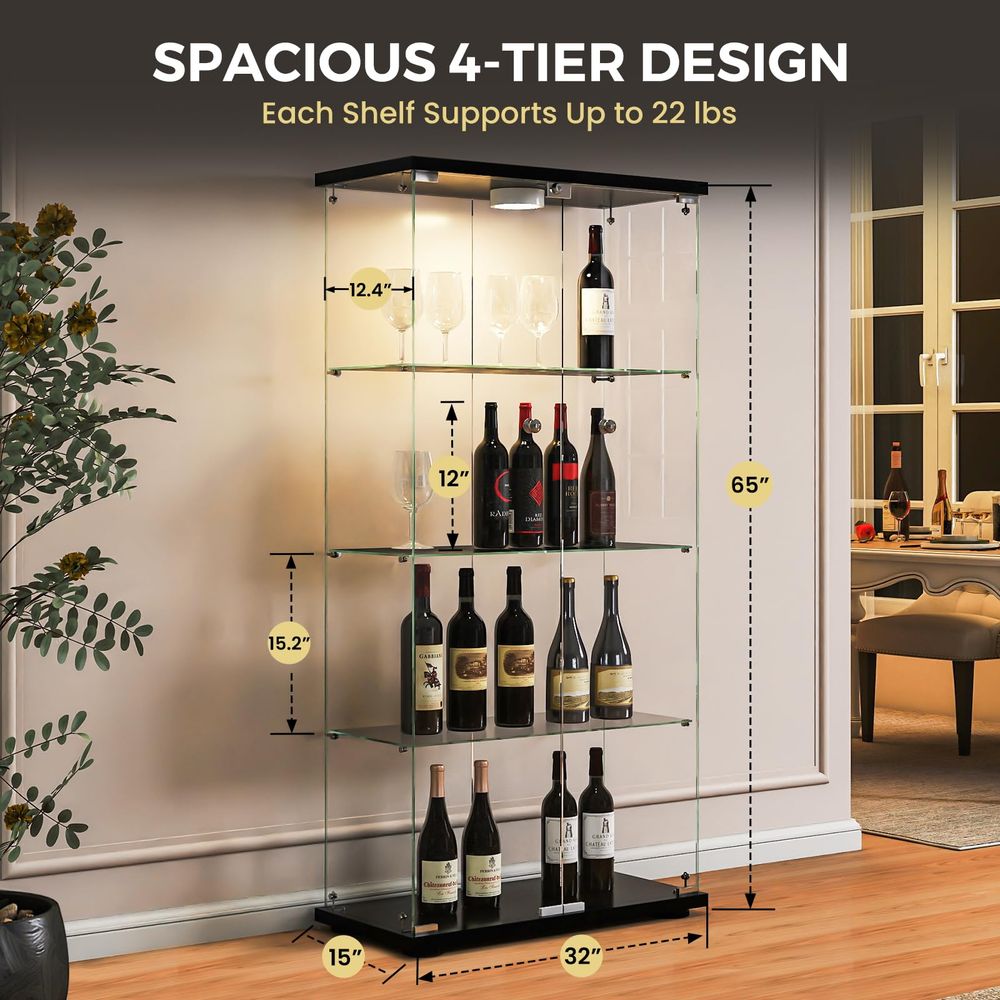 Vitrine avec éclairage LED et  - Lighting avis et prix