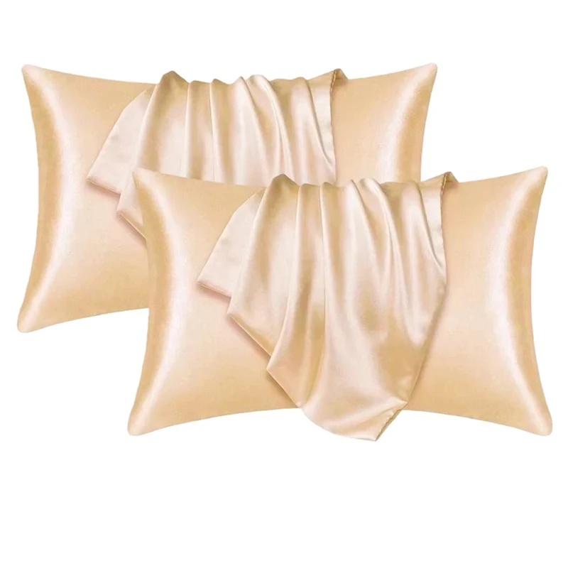 1/2 taie d'oreiller en satin d - Satin Silk Pillowcase Hair Skin avis et prix