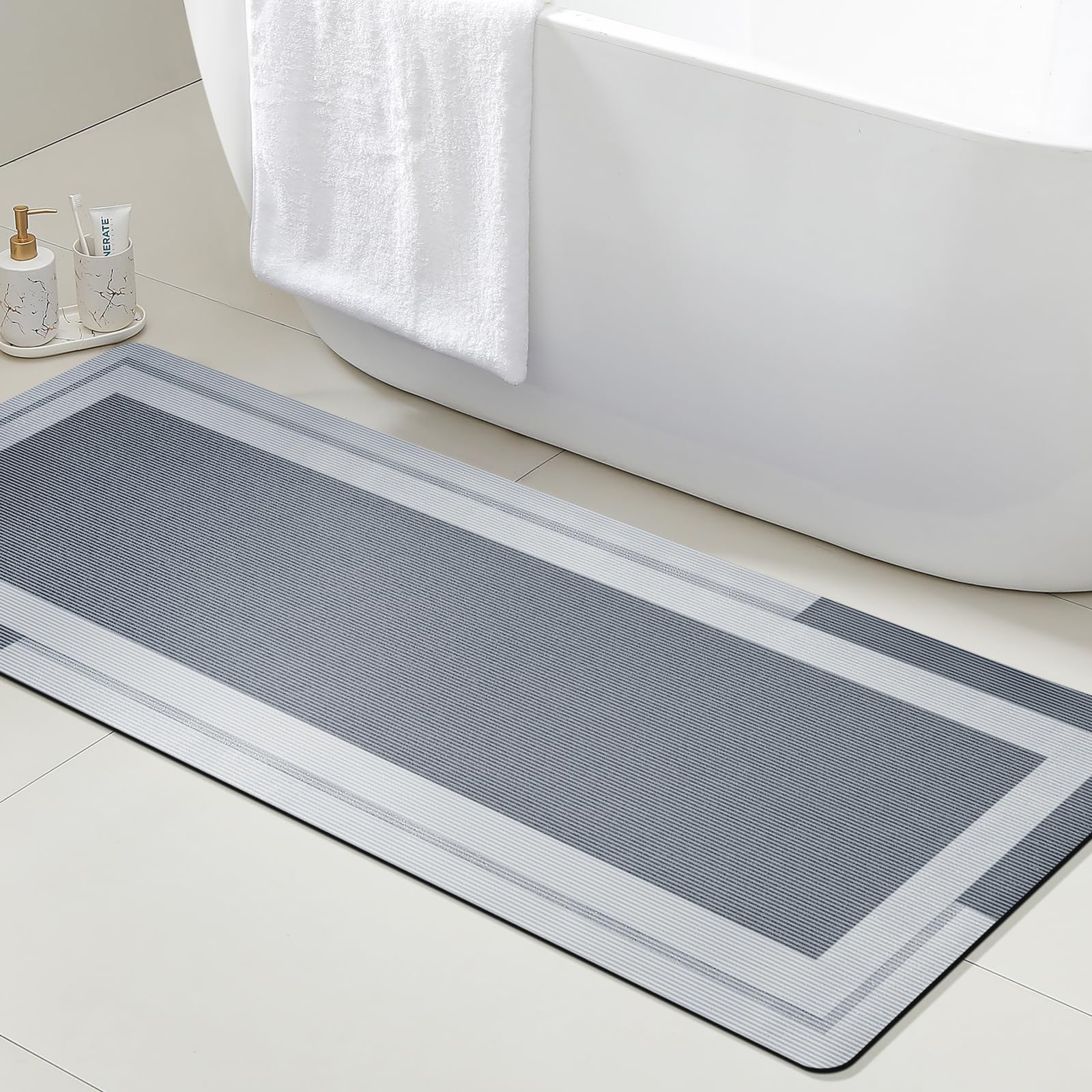 VIKAMA Tapis de salle de bain  - Quick Dry Diatomite Bath Mat avis et prix