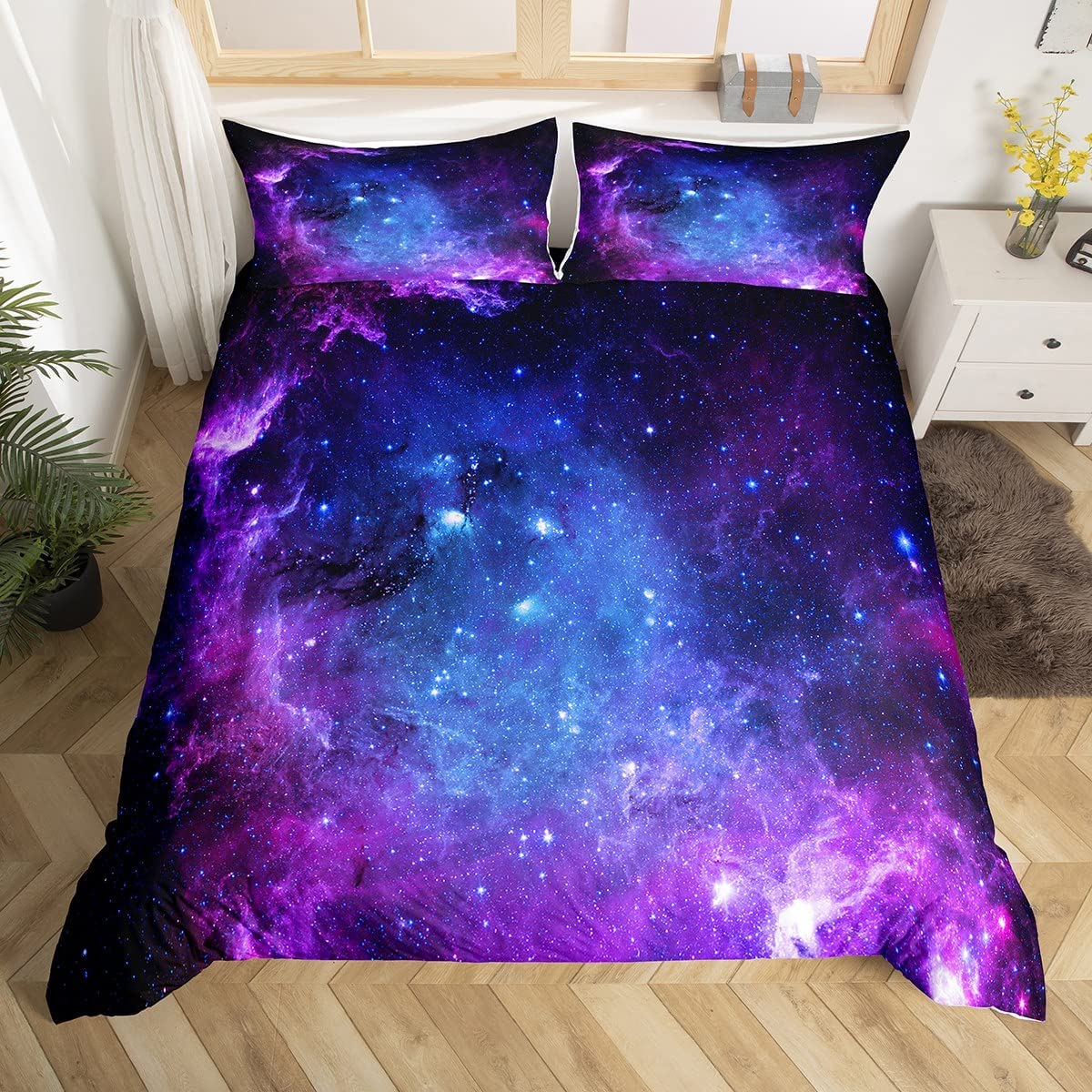 Housse de couette galaxie pour - Duvet Cover Sets With Zipper avis et prix