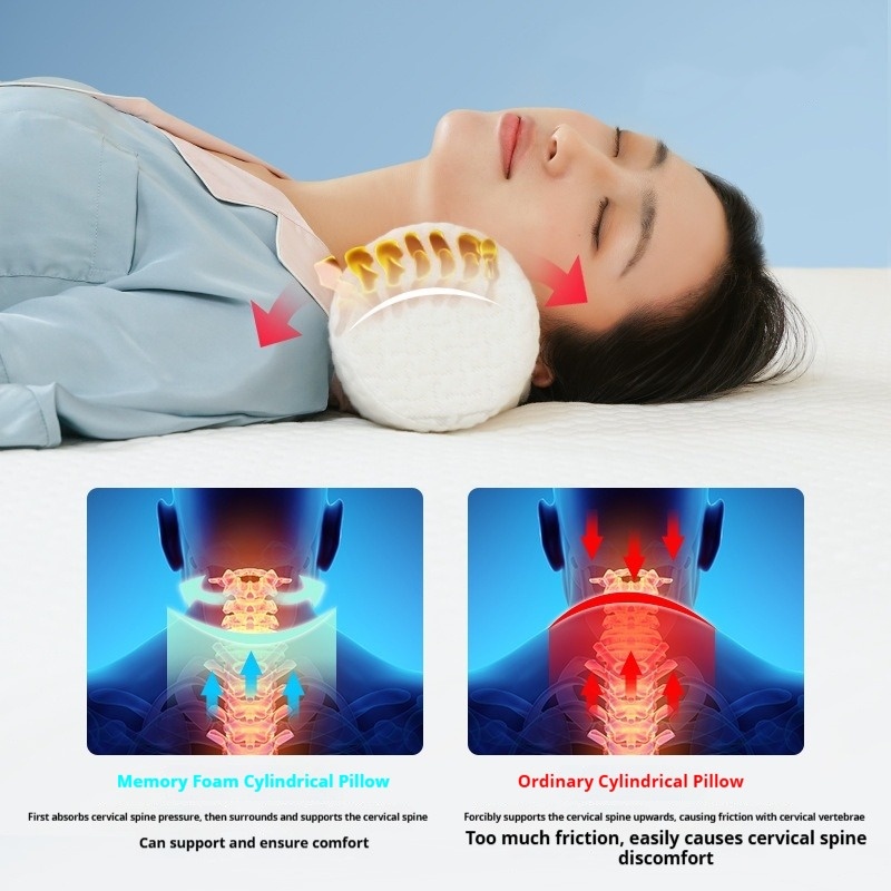 Coussin cervical en mousse à m - Anti Snore Contour Pillow avis et prix