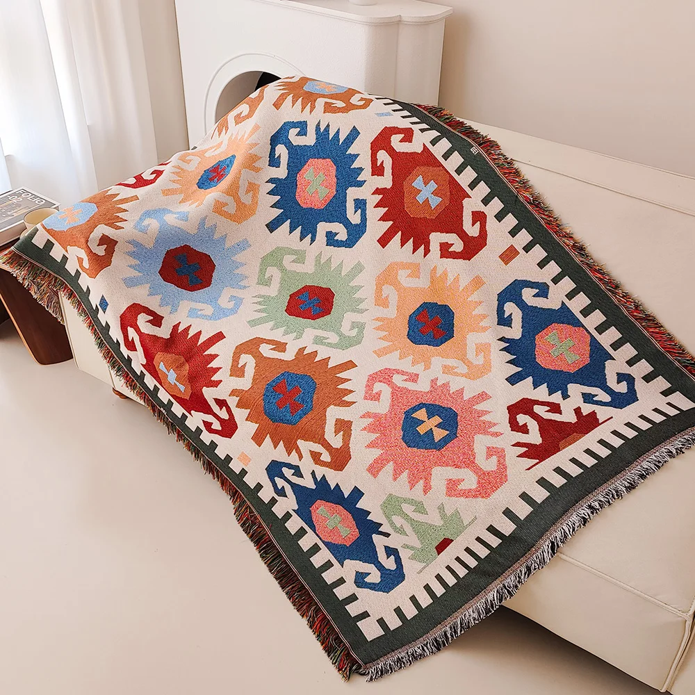 Nouvelle couverture de canapé, - Boho Throw Blanket Fringe avis et prix