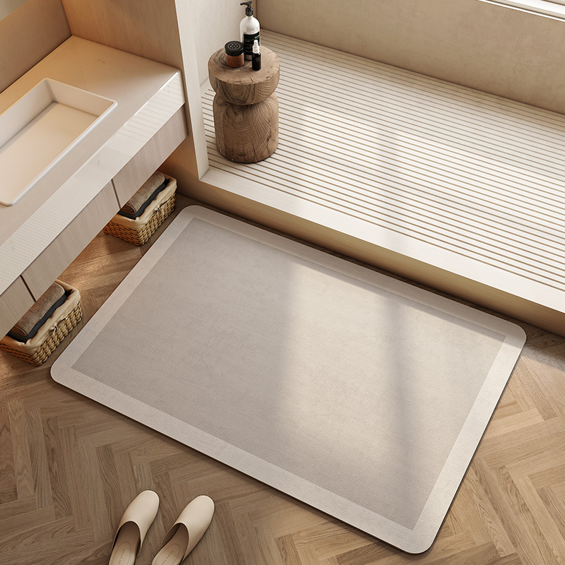 Tapis de bain en diatomite sup - Quick Dry Diatomite Bath Mat avis et prix