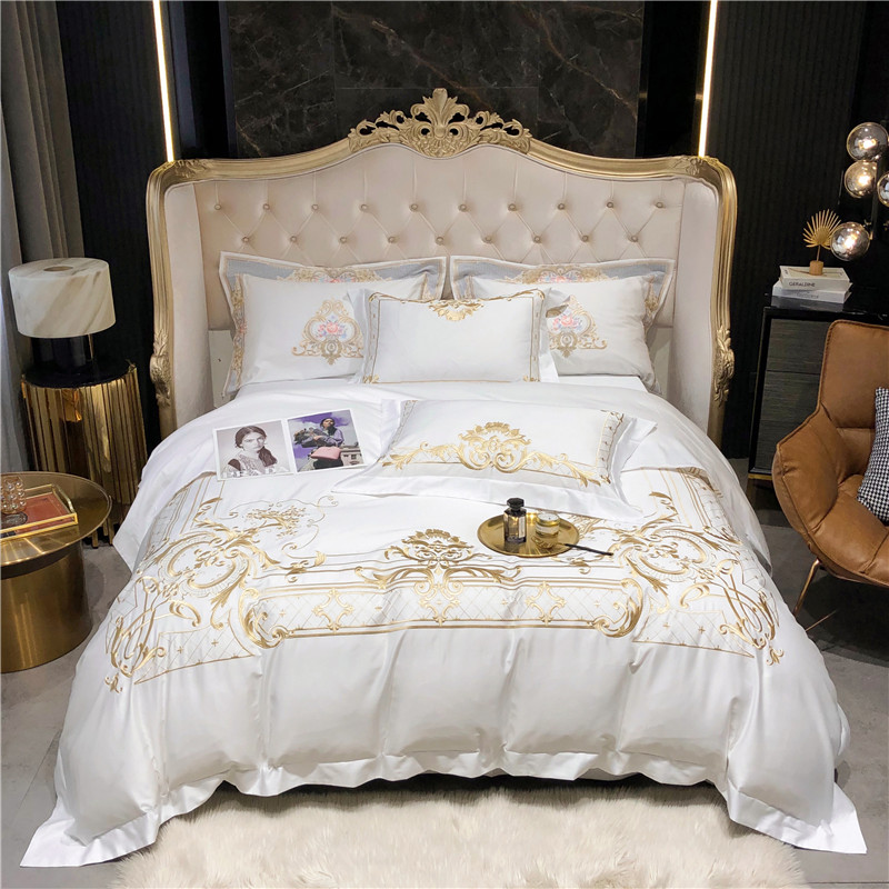 Parure de lit en coton égyptie - Fitted Bed Sheets Deep Pocket avis et prix