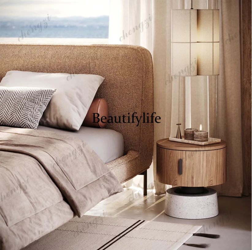 Table de chevet ronde en bois  - Storage & Organization avis et prix