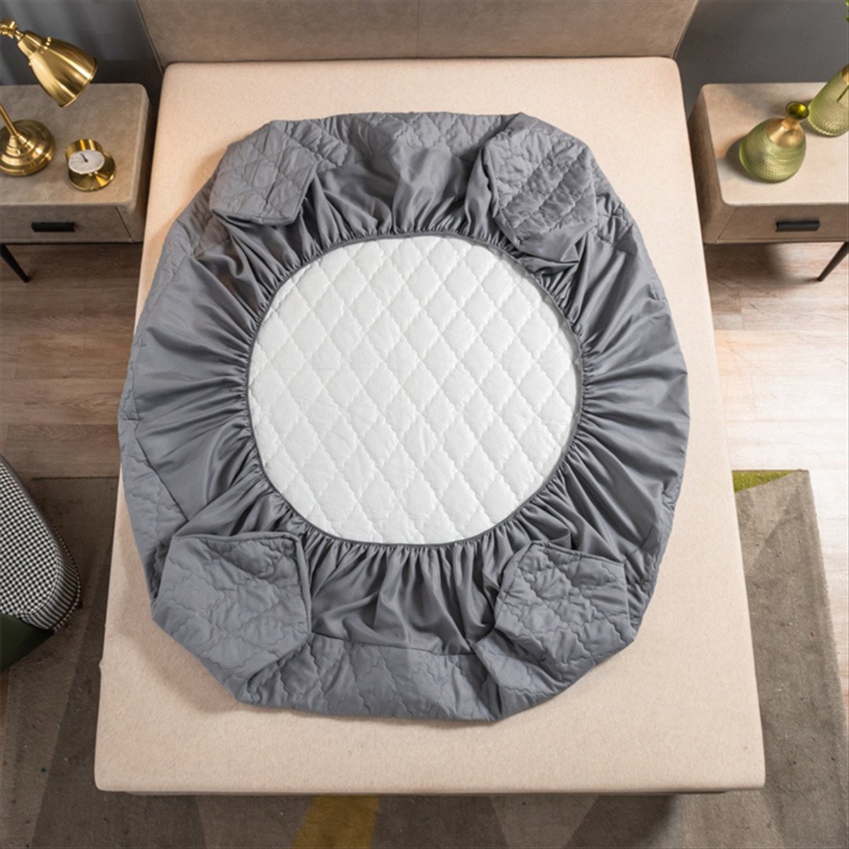 Learned-draps de lit imperméab - Waterproof Mattress Protector Breathable avis et prix