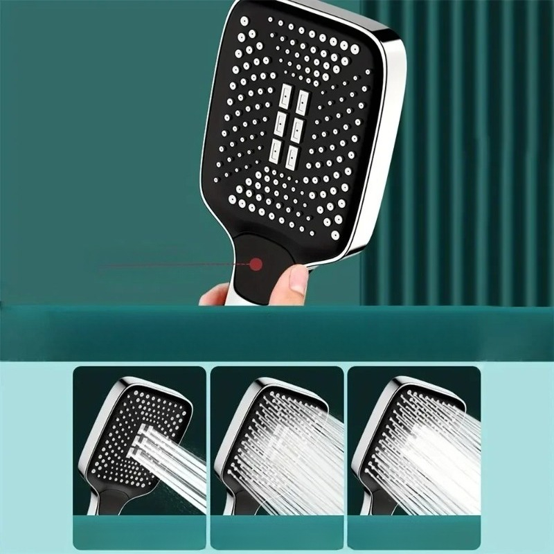 Pommeau de douche carré à main - High Pressure Shower Head Handheld avis et prix
