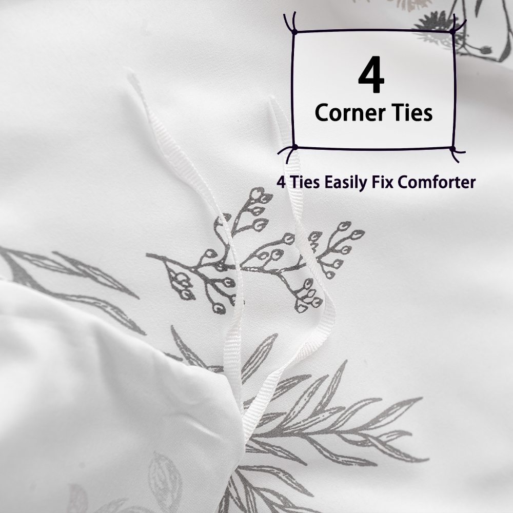 Ensemble de housse de couette  - Aesthetic Floral Duvet Cover avis et prix