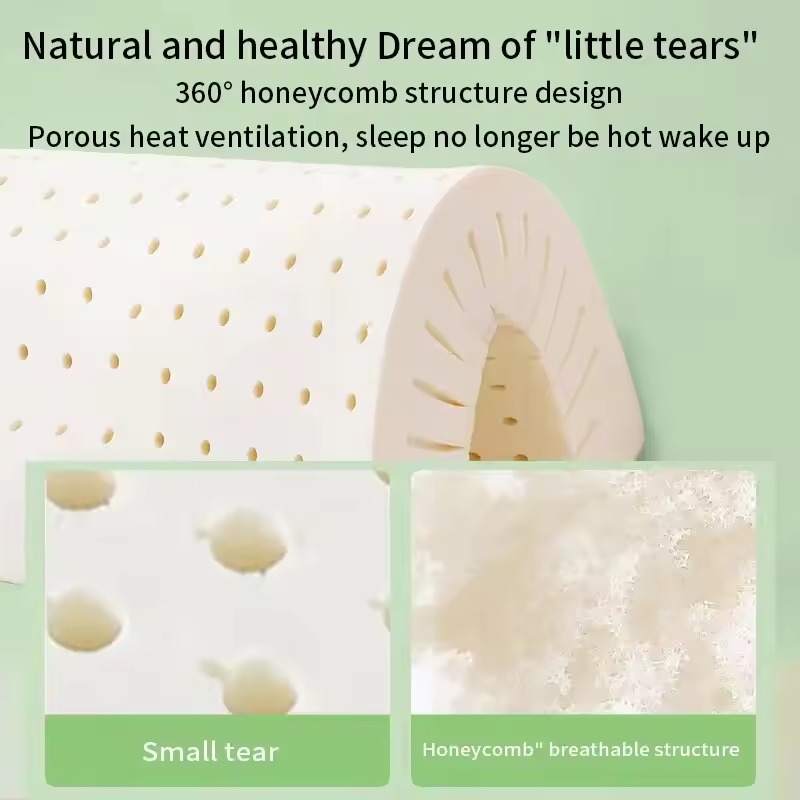 Oreiller en Latex naturel thaï - Memory Foam Orthopedic Pillow Neck Pain avis et prix