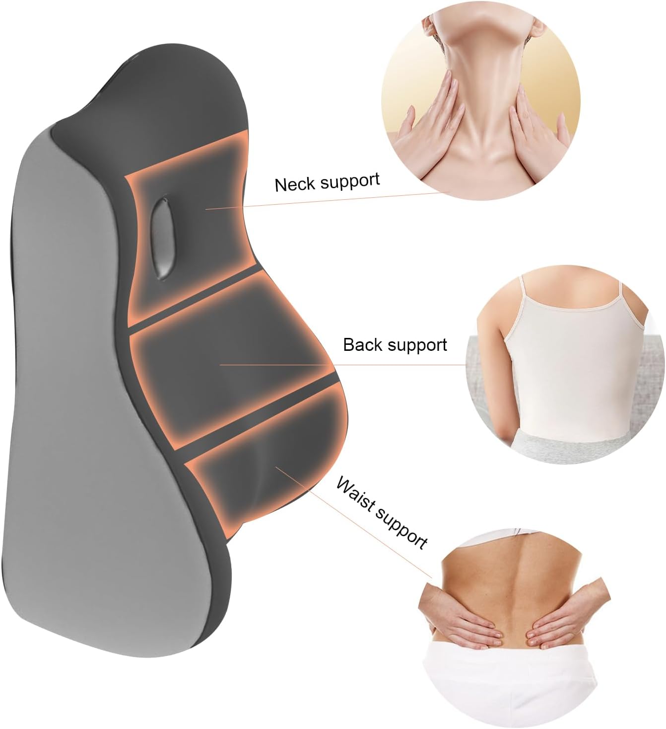 Coussin de positionnement inti - Memory Foam Orthopedic Pillow Neck Pain avis et prix