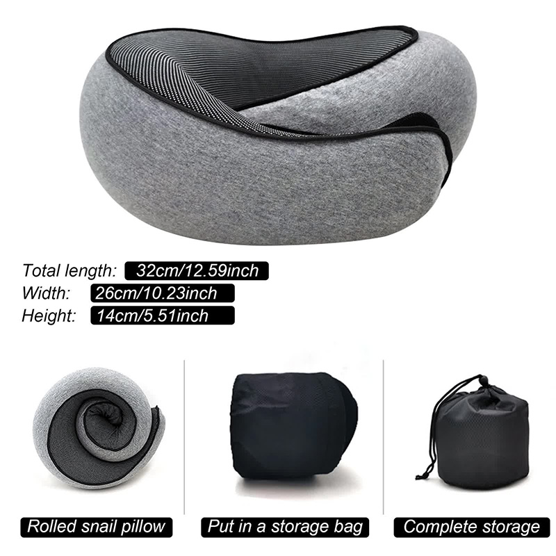 Oreiller de cou de voyage en m - Anti Snore Contour Pillow avis et prix