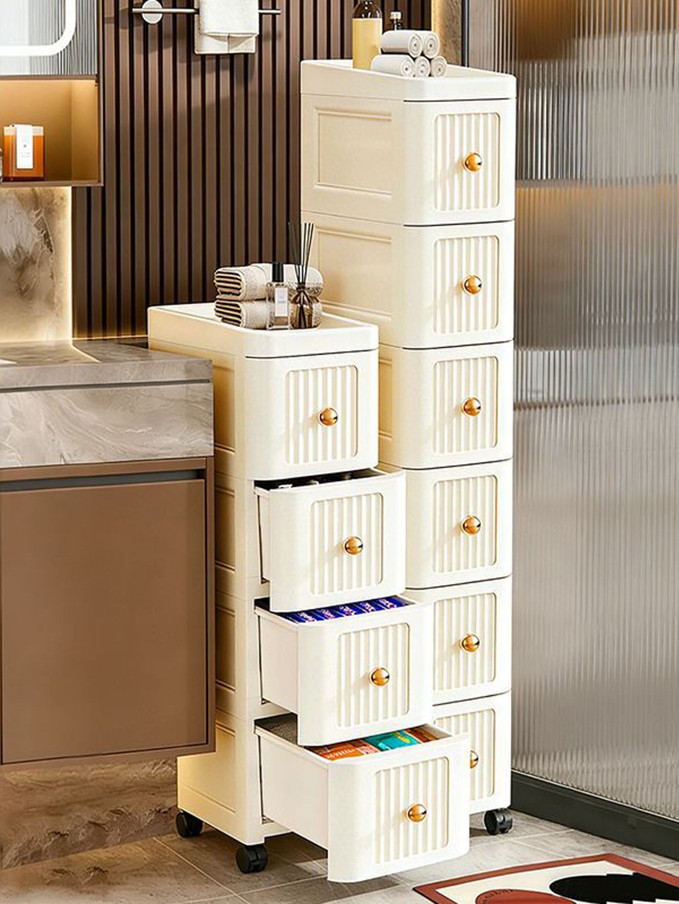 Armoire de rangement à espaces - Kitchen avis et prix