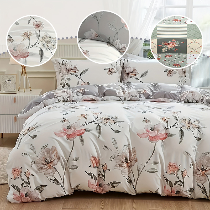 Ensemble de housse de couette  - Aesthetic Floral Duvet Cover avis et prix