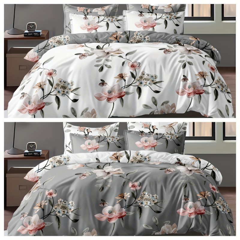 Ensemble de housse de couette  - Aesthetic Floral Duvet Cover avis et prix