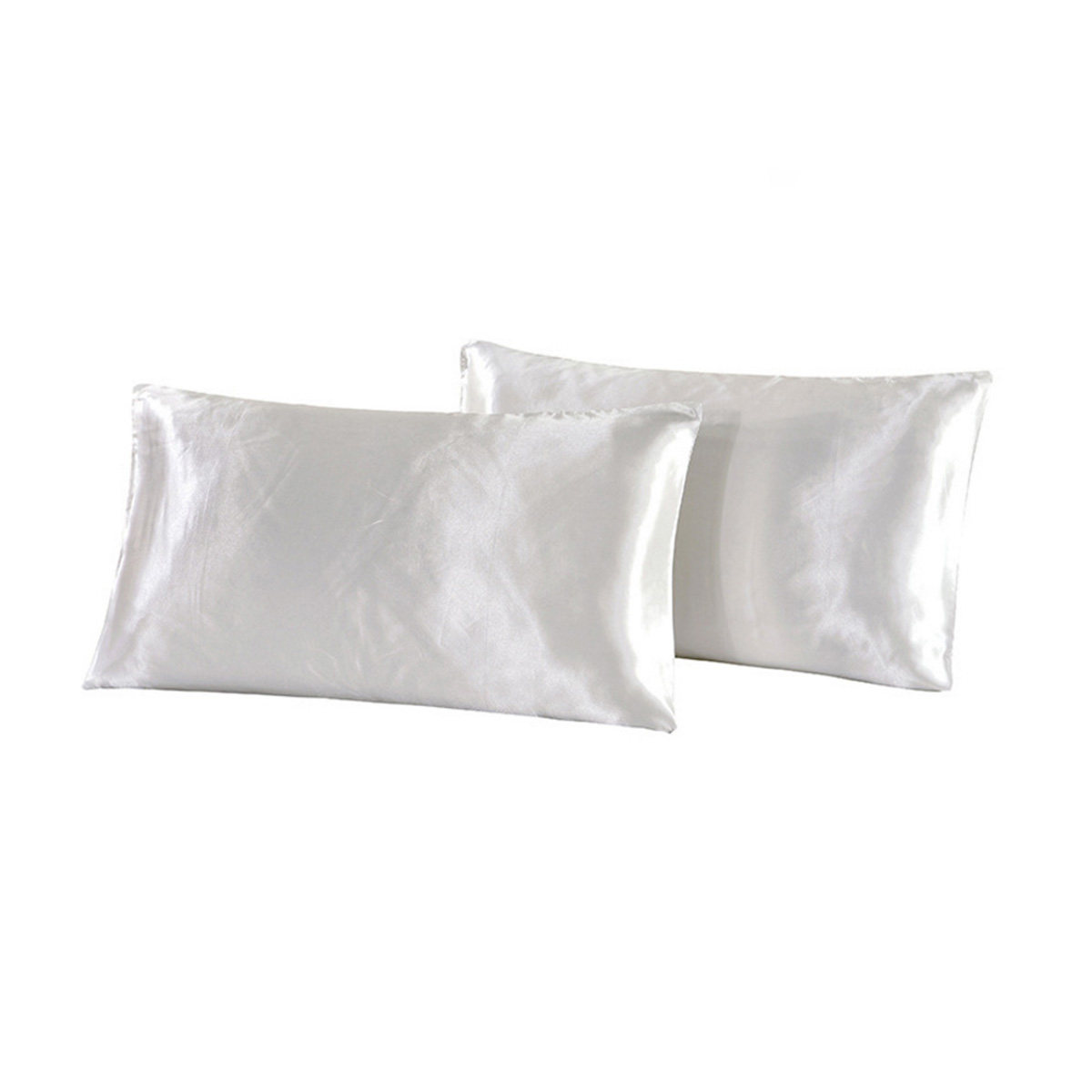 1 paire de housses de coussin  - Satin Silk Pillowcase Hair Skin avis et prix