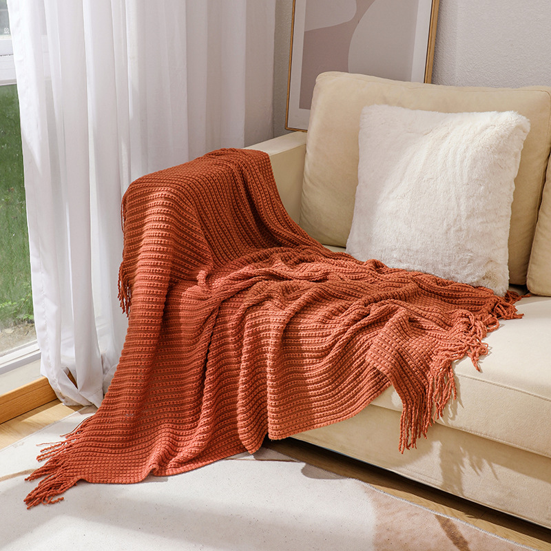 Textile ville nordique jeter c - Boho Throw Blanket Fringe avis et prix