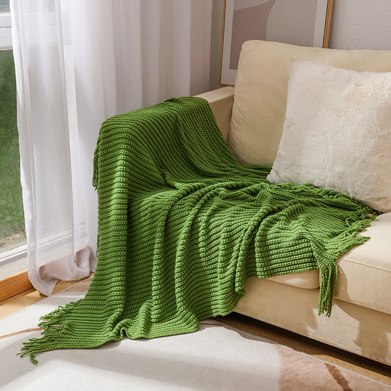 Textile ville nordique jeter c - Boho Throw Blanket Fringe avis et prix