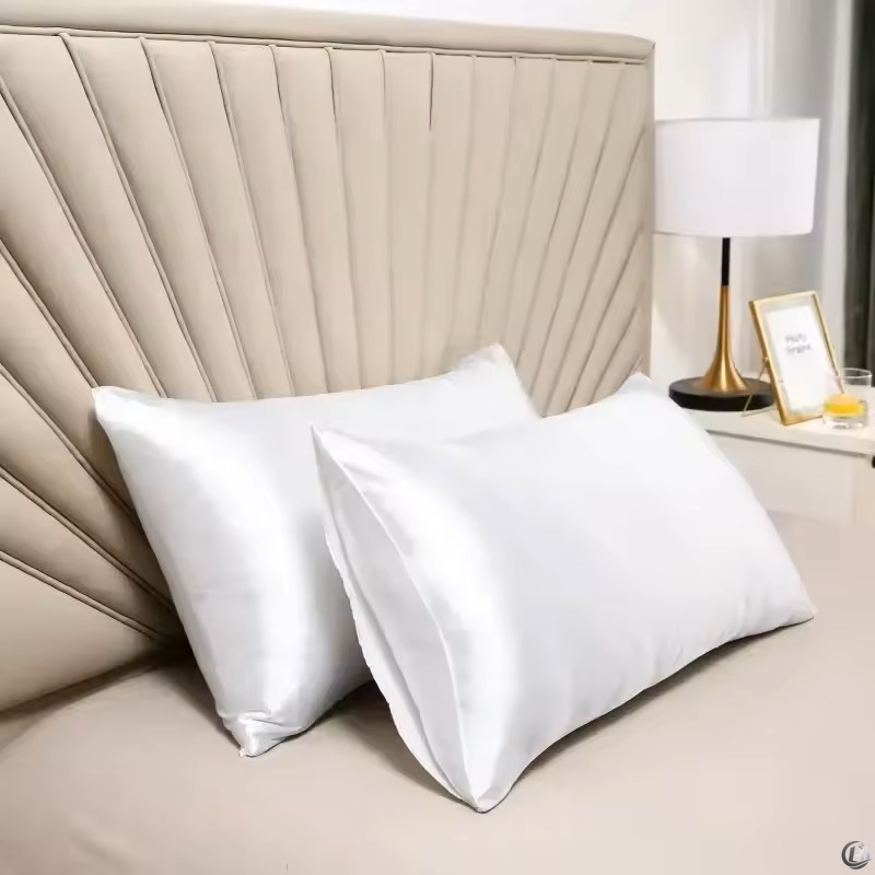 Taie d'oreiller 100% soie de m - Satin Silk Pillowcase Hair Skin avis et prix