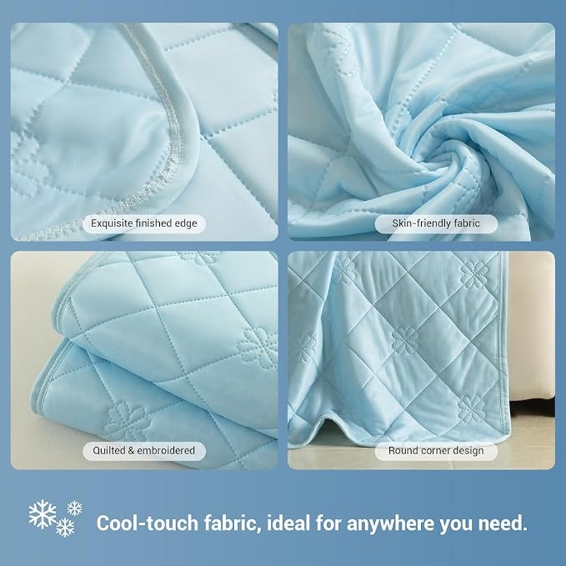 Couverture d'été légère et res - Cooling Blanket Hot Sleepers avis et prix