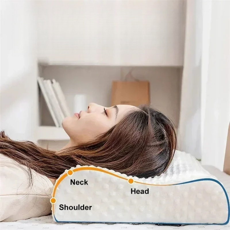 ​ ​ Oreiller de couchage en mo - Memory Foam Orthopedic Pillow Neck Pain avis et prix