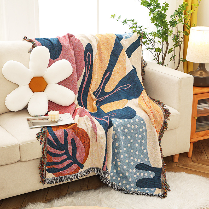 Textile City Ins Alice Plant P - Boho Throw Blanket Fringe avis et prix