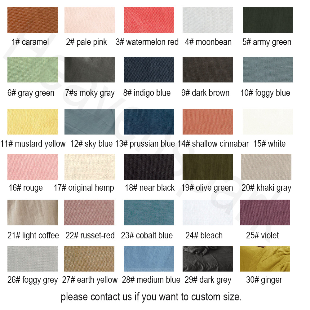 Parure de lit en lin pur biolo - Duvet Cover Sets With Zipper avis et prix