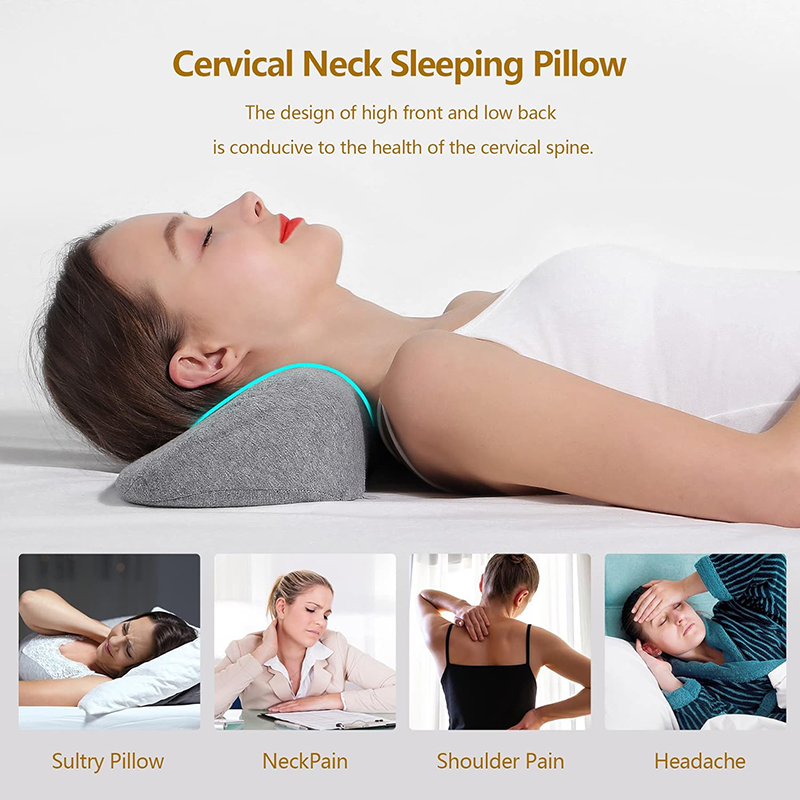 Oreiller en mousse à mémoire d - Anti Snore Contour Pillow avis et prix