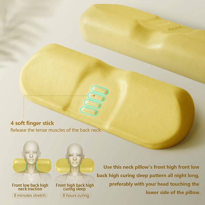 Oreiller en mousse à mémoire d - Anti Snore Contour Pillow avis et prix
