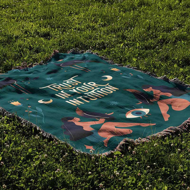 Tapisserie murale spirituelle  - Boho Throw Blanket Fringe avis et prix