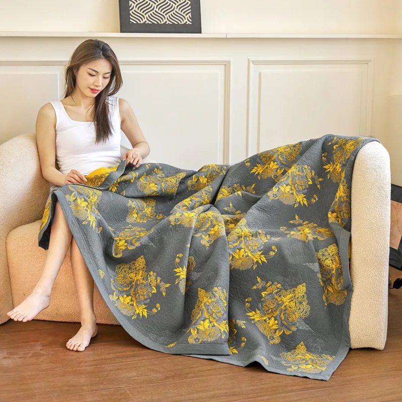 Couverture et housse de canapé - Muslin Cotton Bedspread avis et prix