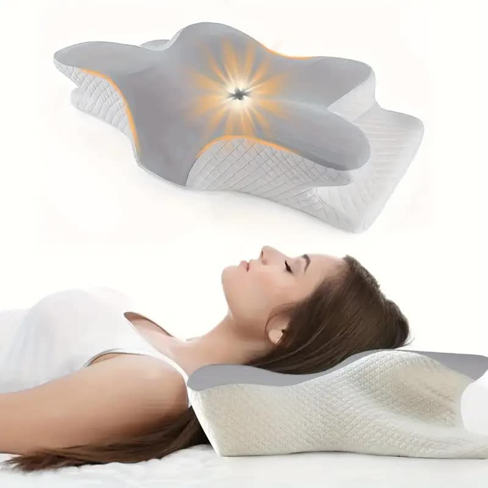 Oreillers en mousse à mémoire  - Memory Foam Orthopedic Pillow Neck Pain avis et prix