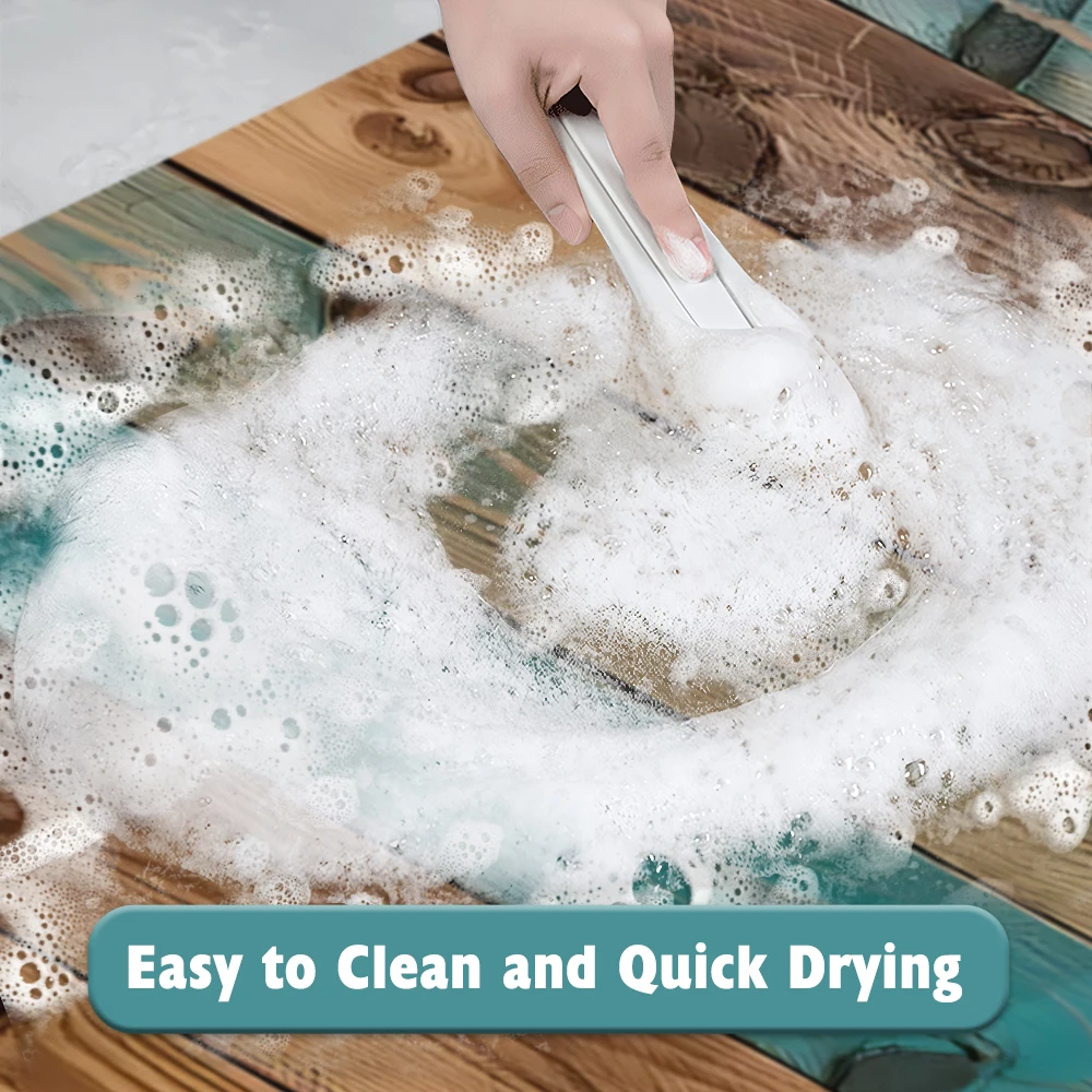Tapis de bain en bois recyclé  - Quick Dry Diatomite Bath Mat avis et prix